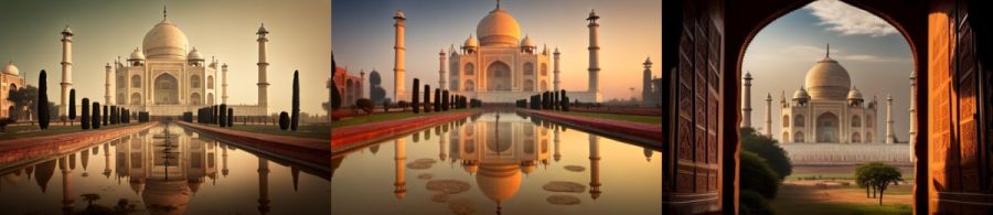 Taj Mahal Agra Indien: Ein Mausoleum aus weißem Marmor, das als eines der schönsten Beispiele islamischer Architektur und eines der schönsten Bauwerke der Welt gilt. Taj Mahal Agra Indien: Ein Mausoleum aus weißem Marmor, das als eines der schönsten Beispiele islamischer Architektur und eines der schönsten Bauwerke der Welt gilt.