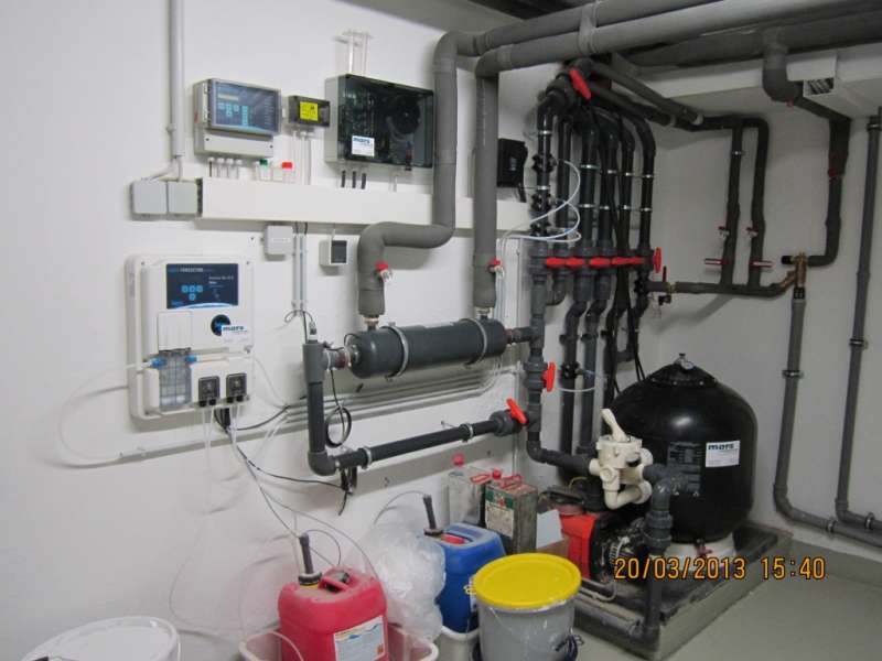 Bild: Energieausweis 03/2013 Anlagentechnik Wärmepumpe mit 6 Bohrungen a 95 m