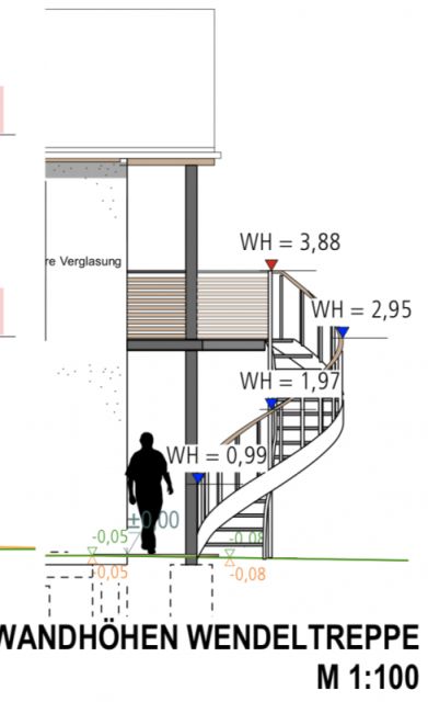 Bild zum BAU-Forumsbeitrag: Abstandsflächenberechnung Treppe/Wendeltreppe im Forum Architekt / Architektur
