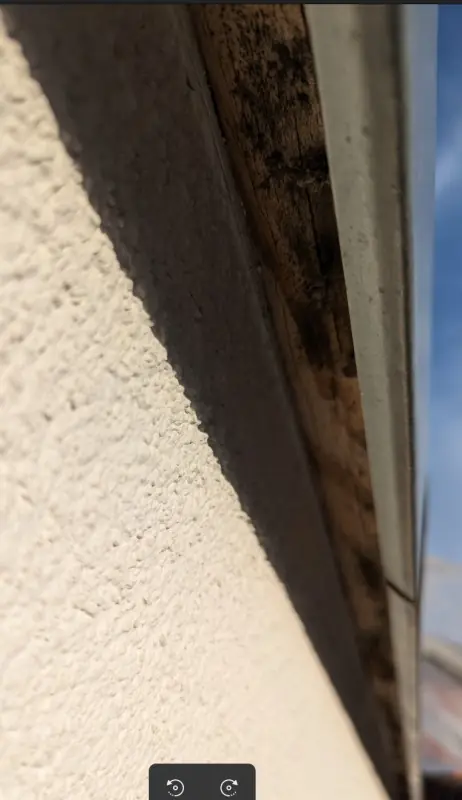 BAU.DE / BAU-Forum: 2. Bild zu Frage "Schwarze Flecken Bauholz Garage: Schimmel oder harmlose Verfärbung? Ursachen & Sanierung" im BAU-Forum "Außenwände und Fassaden" BAU.DE / BAU-Forum: 2. Bild zu Frage "Schwarze Flecken Bauholz Garage: Schimmel oder harmlose Verfärbung? Ursachen & Sanierung" im BAU-Forum "Außenwände und Fassaden"