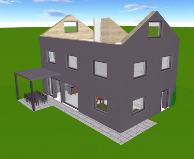 BAU.DE / BAU-Forum: 1. Bild zu Frage "Unabhängige Meinung Einfamilienhaus ca. 140 m²" im BAU-Forum "Grundriss-Diskussionen" BAU.DE / BAU-Forum: 1. Bild zu Frage "Unabhängige Meinung Einfamilienhaus ca. 140 m²" im BAU-Forum "Grundriss-Diskussionen"
