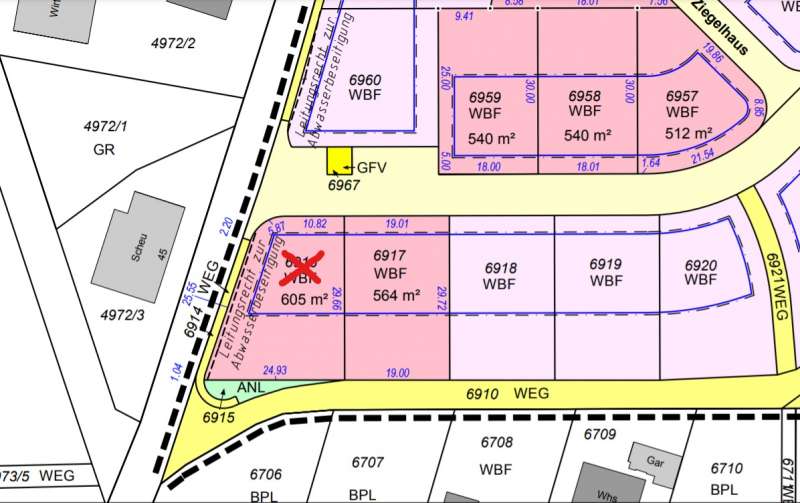 BAU.DE / BAU-Forum: 2. Bild zu Frage "Trapezförmiges Südgrundstück bebauen: Hausplanung, Baufenster & Herausforderungen?" im BAU-Forum "Grundriss-Diskussionen" BAU.DE / BAU-Forum: 2. Bild zu Frage "Trapezförmiges Südgrundstück bebauen: Hausplanung, Baufenster & Herausforderungen?" im BAU-Forum "Grundriss-Diskussionen"
