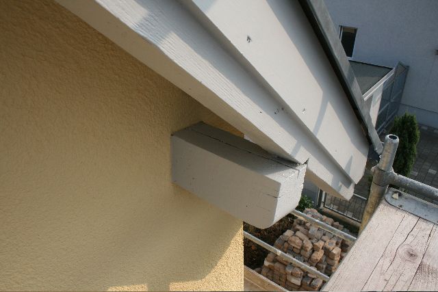 Dachuberstand Verkleiden Kunststoff