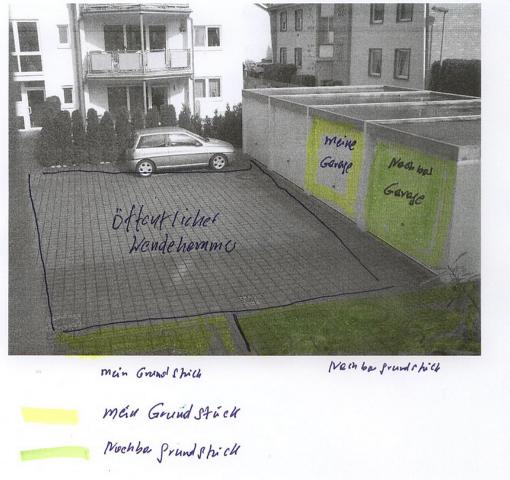 BAU.DE / BAU-Forum: 1. Bild zu Antwort "Erdkabel Verlauf: Flurkartenausschnitt zur Klärung" auf die Frage "Erdkabel zur Garage verläuft über Nachbargrundstück: Schaden, Recht & Vorgehen?" im BAU-Forum "Installation: Elektro, Gas, Wasser, Fernwärme etc." BAU.DE / BAU-Forum: 1. Bild zu Antwort "Erdkabel Verlauf: Flurkartenausschnitt zur Klärung" auf die Frage "Erdkabel zur Garage verläuft über Nachbargrundstück: Schaden, Recht & Vorgehen?" im BAU-Forum "Installation: Elektro, Gas, Wasser, Fernwärme etc."