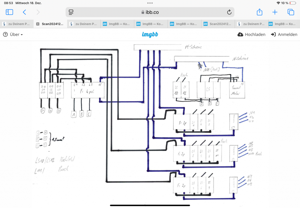 BAU.DE / BAU-Forum: 1. Bild zu Antwort "Korrigierter Plan" auf die Frage "Mehrere FI Schutzschalter einbauen" im BAU-Forum "Installation: Elektro, Gas, Wasser, Fernwärme etc." BAU.DE / BAU-Forum: 1. Bild zu Antwort "Korrigierter Plan" auf die Frage "Mehrere FI Schutzschalter einbauen" im BAU-Forum "Installation: Elektro, Gas, Wasser, Fernwärme etc."