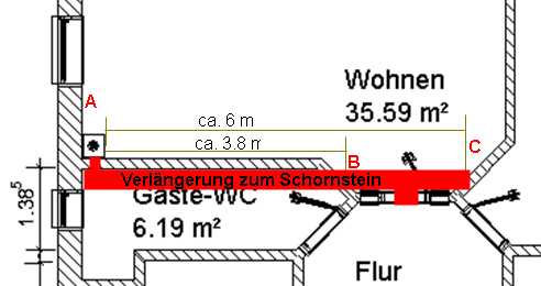 BAU.DE / BAU-Forum: 1. Bild zu Frage "Kaminofen: Maximaler Abstand zum Schornstein? Vorschriften, Kosten & Montage" im BAU-Forum "Kamin und Kachelofen" BAU.DE / BAU-Forum: 1. Bild zu Frage "Kaminofen: Maximaler Abstand zum Schornstein? Vorschriften, Kosten & Montage" im BAU-Forum "Kamin und Kachelofen"