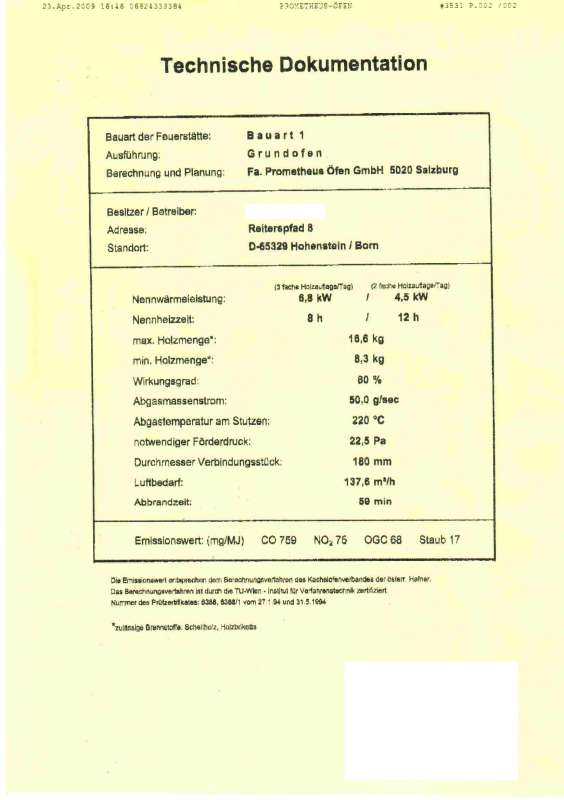 BAU.DE / BAU-Forum: 1. Bild zu Antwort "Grundofen: Wärmeableitung prüfen – Oberflächentemperatur, Abgastemperatur" auf die Frage "Grundofen Heizleistung unzureichend: Schornsteinzug prüfen, Ofenbauer haftbar machen?" im BAU-Forum "Kamin und Kachelofen" BAU.DE / BAU-Forum: 1. Bild zu Antwort "Grundofen: Wärmeableitung prüfen – Oberflächentemperatur, Abgastemperatur" auf die Frage "Grundofen Heizleistung unzureichend: Schornsteinzug prüfen, Ofenbauer haftbar machen?" im BAU-Forum "Kamin und Kachelofen"