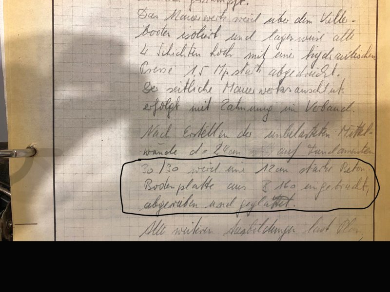 BAU.DE / BAU-Forum: 1. Bild zu Frage "Kellerboden Aufbau 70er Jahre: Dämmung, Asbest & Abdichtung prüfen - Was beachten?" im BAU-Forum "Keller" BAU.DE / BAU-Forum: 1. Bild zu Frage "Kellerboden Aufbau 70er Jahre: Dämmung, Asbest & Abdichtung prüfen - Was beachten?" im BAU-Forum "Keller"