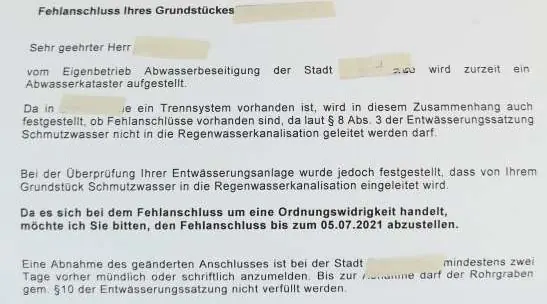 BAU.DE / BAU-Forum: 2. Bild zu Frage "Schmutzwasseranschluss falsch gesetzt: Wer trägt die Kosten für die Korrektur?" im BAU-Forum "Normen, Vorschriften, Verordnungen etc." BAU.DE / BAU-Forum: 2. Bild zu Frage "Schmutzwasseranschluss falsch gesetzt: Wer trägt die Kosten für die Korrektur?" im BAU-Forum "Normen, Vorschriften, Verordnungen etc."