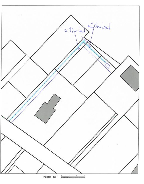 BAU.DE / BAU-Forum: 1. Bild zu Frage "Fahrradius PKW Einfahrt / 90 Grad Kurve" im BAU-Forum "Bauplanung / Baugenehmigung" BAU.DE / BAU-Forum: 1. Bild zu Frage "Fahrradius PKW Einfahrt / 90 Grad Kurve" im BAU-Forum "Bauplanung / Baugenehmigung"