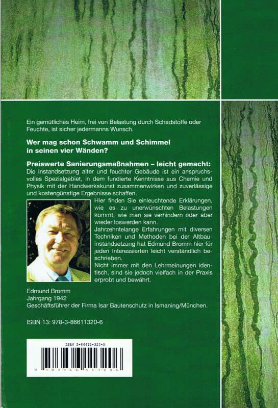 BAU.DE / BAU-Forum: 1. Bild zu Antwort "Altbau Sanierung: Buchtipp für gesundes Wohnen & Feuchtigkeit" auf die Frage "Fundament trockenlegen Altbau: Methoden, Kosten & Risiken der Sanierung?" im BAU-Forum "Modernisierung / Sanierung / Bauschäden" BAU.DE / BAU-Forum: 1. Bild zu Antwort "Altbau Sanierung: Buchtipp für gesundes Wohnen & Feuchtigkeit" auf die Frage "Fundament trockenlegen Altbau: Methoden, Kosten & Risiken der Sanierung?" im BAU-Forum "Modernisierung / Sanierung / Bauschäden"