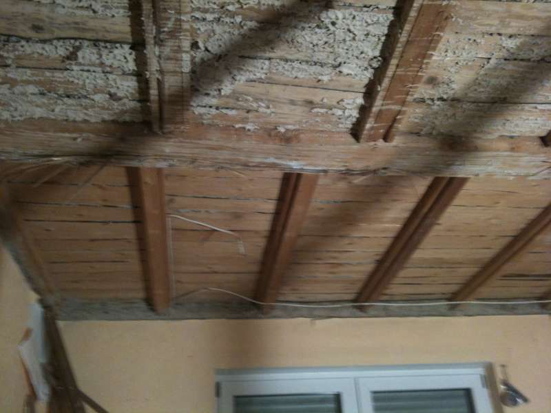 BAU.DE / BAU-Forum: 1. Bild zu Frage "Holz-Beton-Verbunddecke hängt durch: Ursachen, Risiken & Sanierungsmöglichkeiten?" im BAU-Forum "Modernisierung / Sanierung / Bauschäden" BAU.DE / BAU-Forum: 1. Bild zu Frage "Holz-Beton-Verbunddecke hängt durch: Ursachen, Risiken & Sanierungsmöglichkeiten?" im BAU-Forum "Modernisierung / Sanierung / Bauschäden"