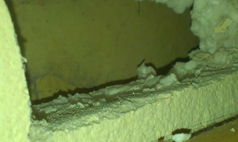 Bild zum BAU-Forumsbeitrag: Ist in der Dämmung Asbest im Forum Modernisierung / Sanierung / Bauschäden