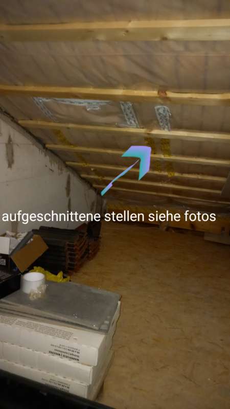 BAU.DE / BAU-Forum: 1. Bild zu Frage "Wasser an der USP. Trotz dämmund und Dampfbremse" im BAU-Forum "Modernisierung / Sanierung / Bauschäden" BAU.DE / BAU-Forum: 1. Bild zu Frage "Wasser an der USP. Trotz dämmund und Dampfbremse" im BAU-Forum "Modernisierung / Sanierung / Bauschäden"