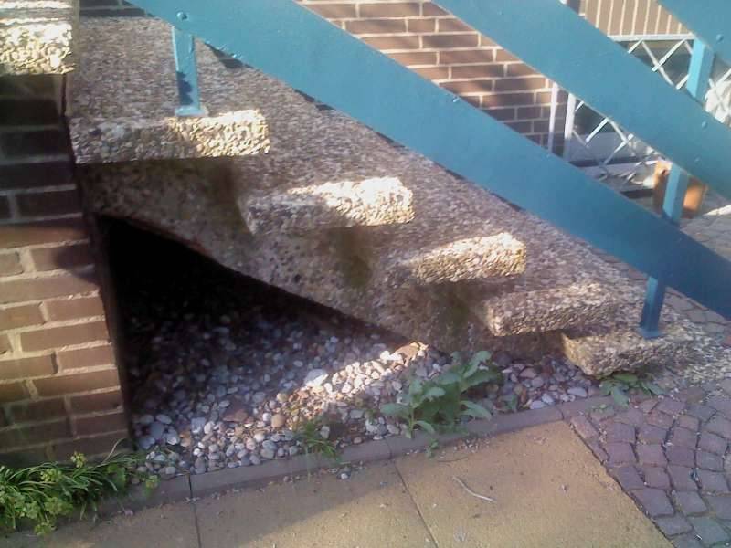 BAU.DE / BAU-Forum: 4. Bild zu Frage "Treppe absackt: Ursachen, Sofortmaßnahmen & kostengünstige Sanierung ohne Abbau?" im BAU-Forum "Treppen, Rampen, Leitern" BAU.DE / BAU-Forum: 4. Bild zu Frage "Treppe absackt: Ursachen, Sofortmaßnahmen & kostengünstige Sanierung ohne Abbau?" im BAU-Forum "Treppen, Rampen, Leitern"