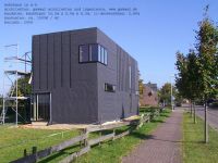 Bild: Wohnhaus in Schleswig-Holstein (Kreis Plön), Baustelle 2004Entwurf: Ingo Nielson, in Zusammenarbeit mit Heiko Nielson und Bruno Stubenrauch