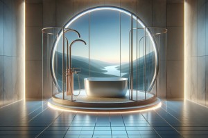 Luxus im Badezimmer: Zukunftsweisende Wasserinstallationstechniken - Bild: BauKI / BAU.DE Luxus im Badezimmer: Zukunftsweisende Wasserinstallationstechniken - Bild: BauKI / BAU.DE