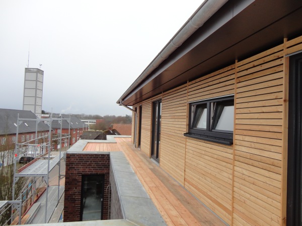 Bild: Penthouse mit Zink-Stehpfalz arbeiten