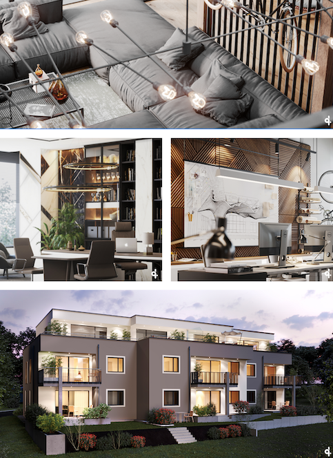 Bild: 3D-Visualisierungen (Beispiele)