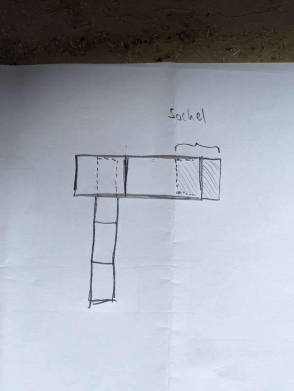 BAU.DE / BAU-Forum: 2. Bild zu Frage "Fragen zum Mauern mit Porenbeton - Herausforderungen beim Bau einer T-förmigen Mauer" im BAU-Forum "Innenwände" BAU.DE / BAU-Forum: 2. Bild zu Frage "Fragen zum Mauern mit Porenbeton - Herausforderungen beim Bau einer T-förmigen Mauer" im BAU-Forum "Innenwände"