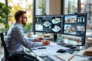 Planung eines Homeoffice - das sind die wichtigsten Punkte - Bild: BauKI / BAU.DE Planung eines Homeoffice - das sind die wichtigsten Punkte - Bild: BauKI / BAU.DE