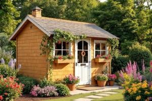 Gartenhäuser - Arten, Unterschiede und Kosten - Bild: BauKI / BAU.DE Gartenhäuser - Arten, Unterschiede und Kosten - Bild: BauKI / BAU.DE