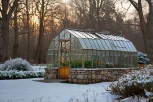 Gewächshaus richtig überwintern: Tipps für Pflege und Pflanzen im Winter - Bild: BauKI / BAU.DE Gewächshaus richtig überwintern: Tipps für Pflege und Pflanzen im Winter - Bild: BauKI / BAU.DE