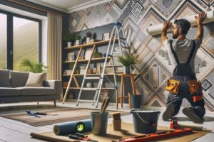 Wandgestaltung mit Vliestapeten: Wann welche Variante die beste ist - Bild: BauKI / BAU.DE Wandgestaltung mit Vliestapeten: Wann welche Variante die beste ist - Bild: BauKI / BAU.DE