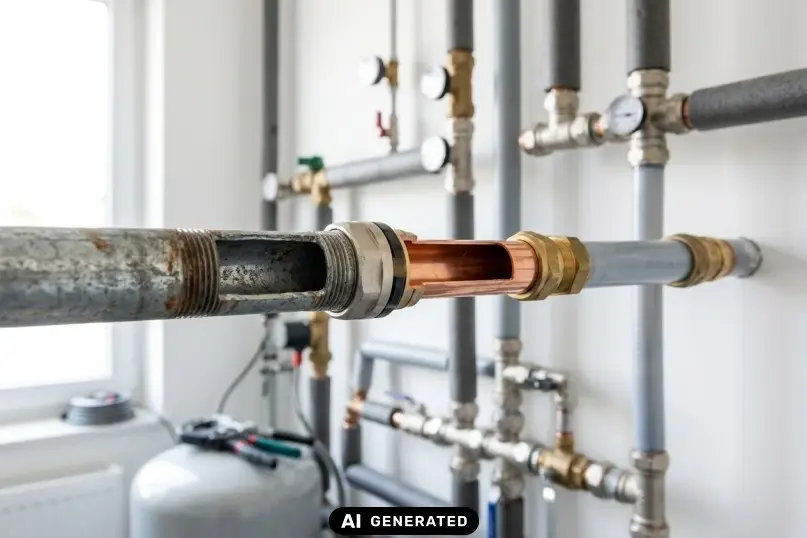 Materialvertr&auml;glichkeit im Rohrsystem beim Kalkschutz beachten