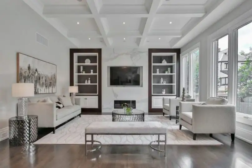 Vor der Renovierung des Wohnzimmers den favorisierten Stil festlegen